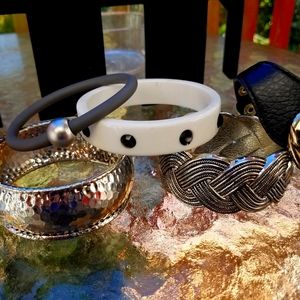 Bundle of 5 Fashion Bracelets